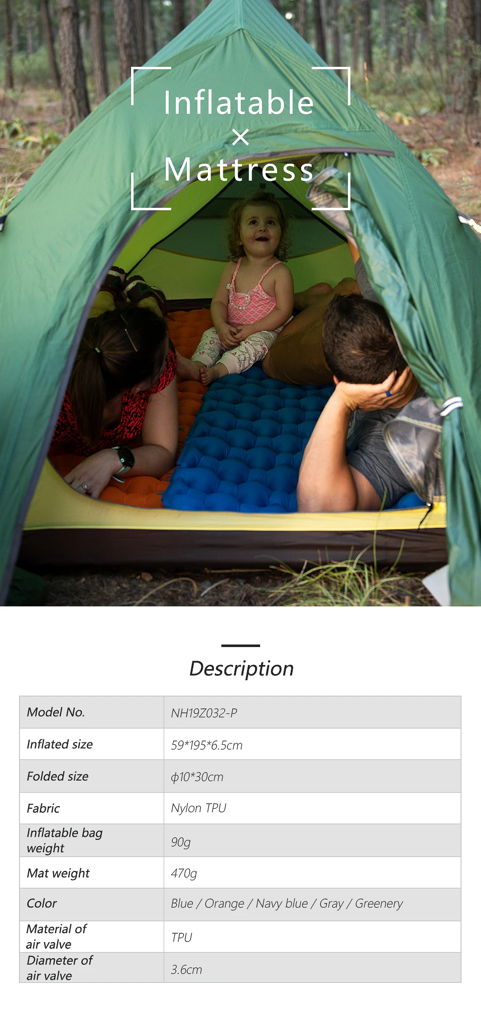 Colchão de ar Esteira de Acampamento Naturehike Nylon Tpu Dormir Pad Moisture proof Leve Colchão Inflável Portátil 2 Cheap Esteira de acampamento
