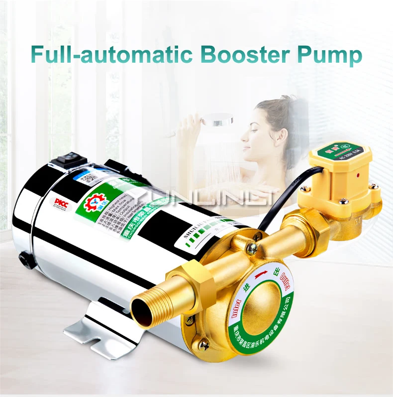 

Household Automatic Tap Water Booster Pump Solar Water Heater Silent Small Pipe 220v 280W Pressure Pump RGZ15-20