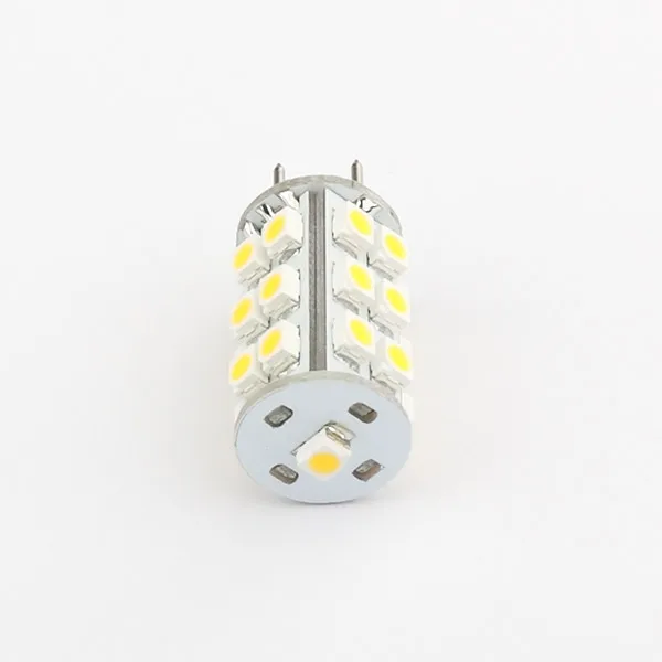 

Free Shipment 25LED 12VDC SMD3528 LED GY6.35 Bulb White Warm White Car Boat Indoor Professional Sailing 10pcs/lot