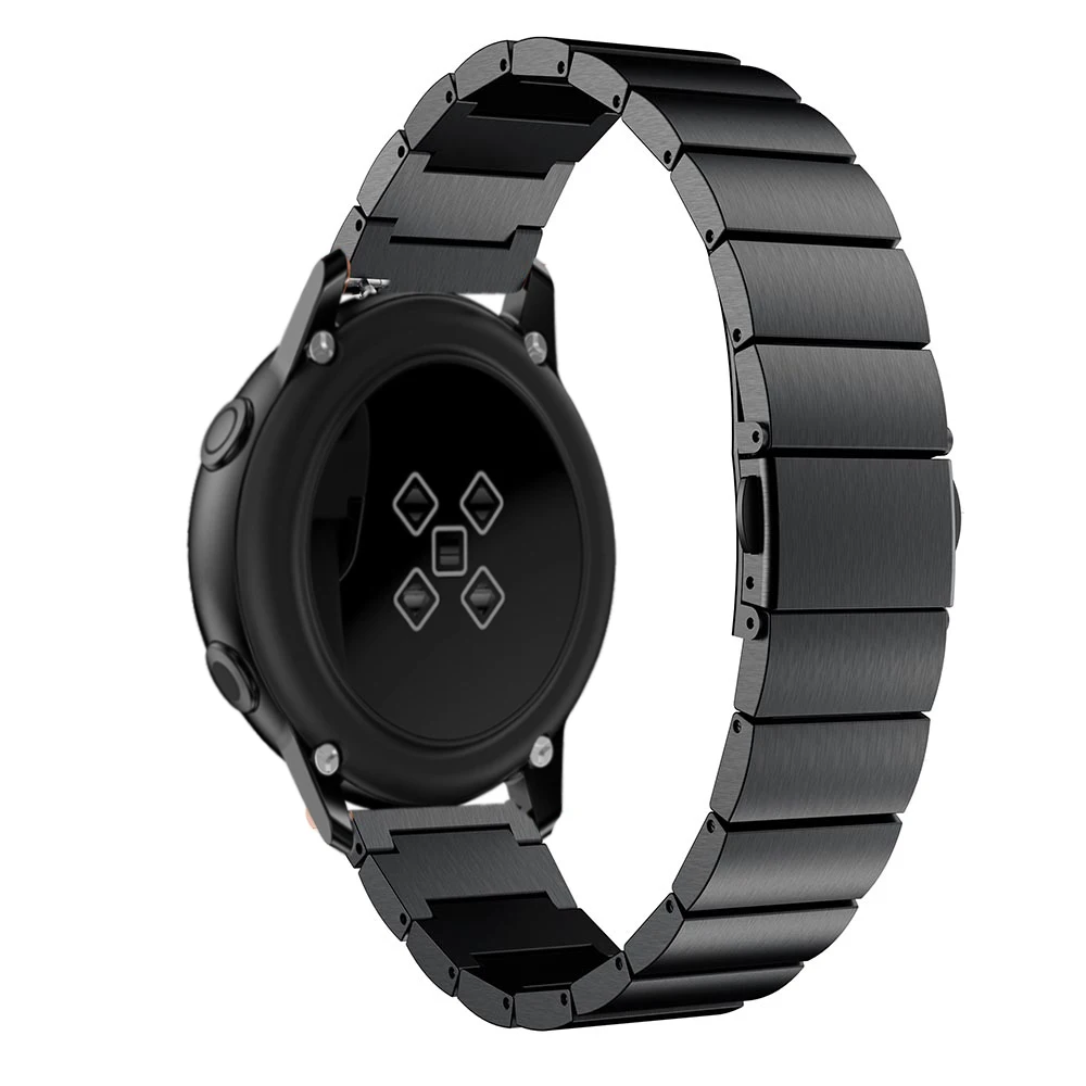 20 мм роскошный ремешок для часов для samsung Galaxy часы активное Нержавеющая сталь ремешок на запястье для samsung Galaxy Watch 42 мм Шестерни S2 полос