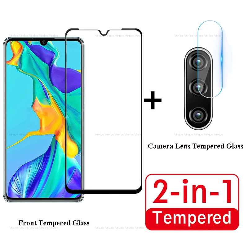 

2 in 1 Camera Lens Tempered Glass for Huawei P30 lite Camera Lens Screen Protector For Huawei P30Lite P 30 lite Protective Film