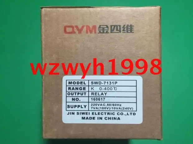 ФОТО Genuine QYM four-dimensional electrical SWJ SWD-7000 intelligent temperature controller SWD-7131P