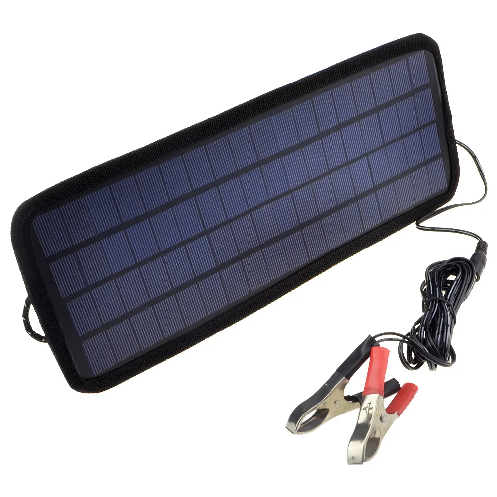 

12V 4.5W Universal Rechargeable Portable Solar Panel Car Charger Phone Battery Charger12003039