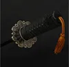 Dia. Épée en acier parapluie katana à trois plis, ouverture automatique, fermeture automatique, couteaux coupe-vent, pointes, parasol de dragon, 105cm ► Photo 1/6