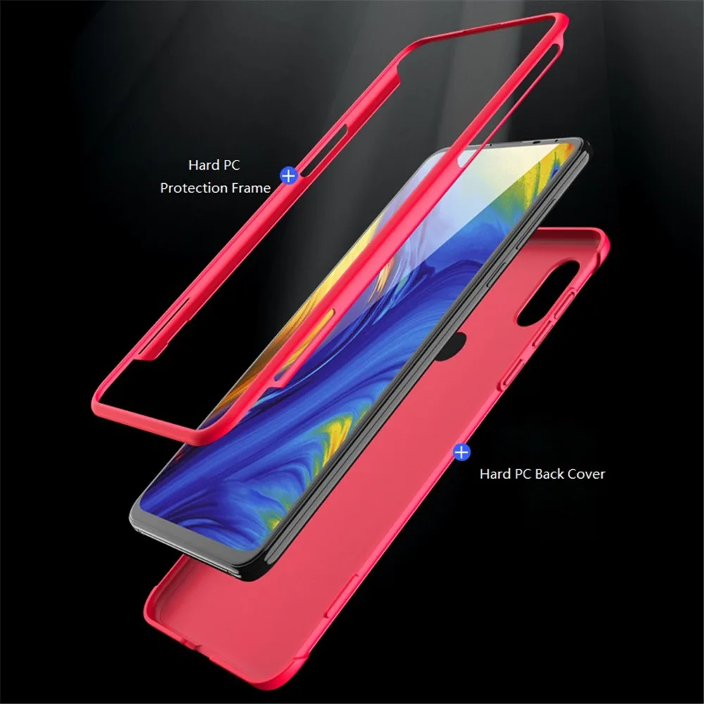 Чехол GKK с полной защитой на 360 градусов Гибридный чехол для Xiaomi Mi Mix 3