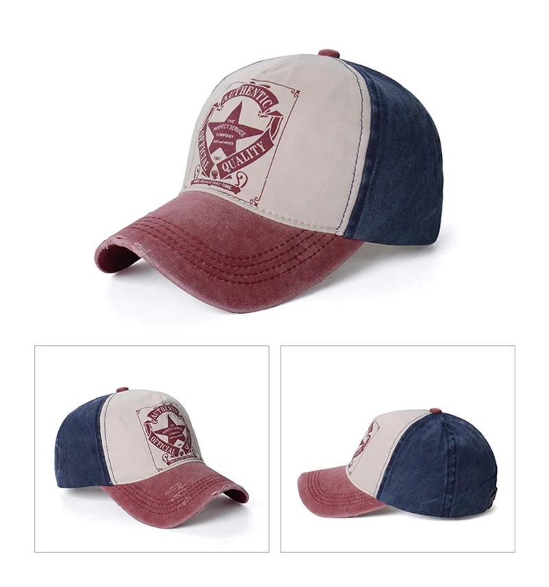 Autumn Men Baseball Cap Cotton Unisex Summer Sun Caps Hip Hop Jungle Outdoor Sports Snapback Women Washed Grinding Hat CP0135 (10)
