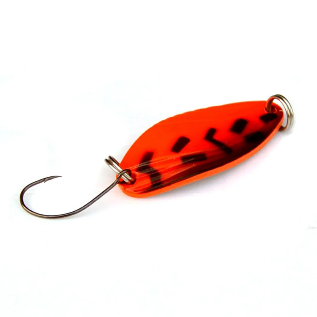 New Arrival 1Pcs 4.5g Hand Spinner Spoon Fishing Lures Wobbler Sequins Hard Bait Hook Tackle For Fishing Accessories Colorful