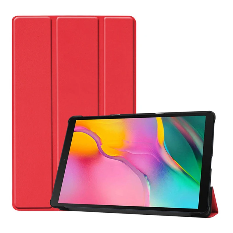 Для Samsung Galaxy Tab 10,1 SM-T510 SM-T515 T510 T515 планшет чехол Flip Стенд кронштейн Смарт планшет из искусственной кожи чехол