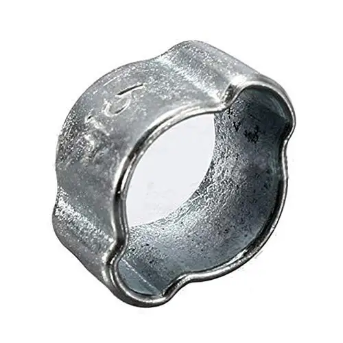 5/10Pcs Double Ear Clips O Clamps Steel Zinc Plated For Hydraulic Hose