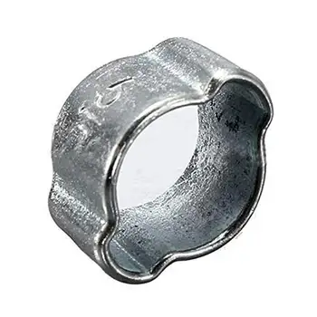 

5/10Pcs Double Ear Clips O Clamps Steel Zinc Plated For Hydraulic Hose Fuel