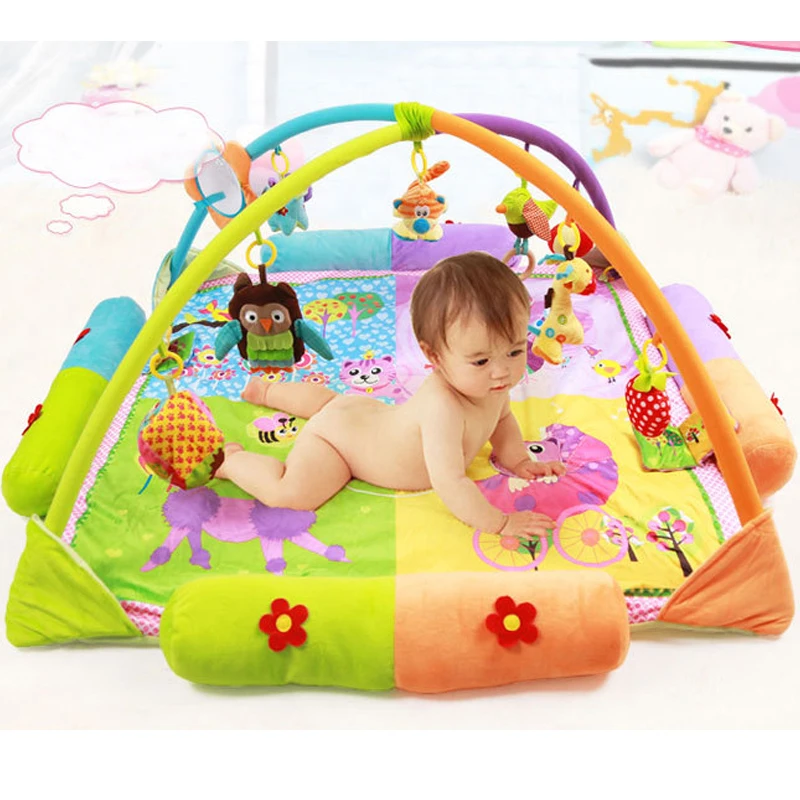 Baby Large Soft Play Mat Game Rug Educational Crawling Activity Play