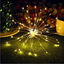 Светодиодный строка фейерверк 100 светодиодный 120 светодиодный 150 светодиодный праздник декоративный Сказочный свет с пультом