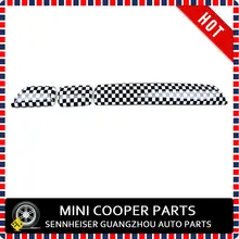 Приборная панель Garnish ABS материал Классический Маленький чекер стиль для mini cooper suv& cooper S