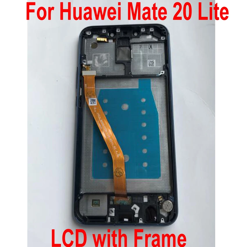

Best Working LCD Display Touch Screen digitizer Assembly with Frame For Huawei Mate 20 Lite SNE L01 LX2 LX3 L23 LX1 L21 L22 L03