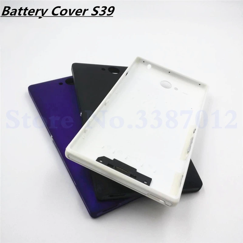

Vecmnoday New Back Cover For Sony Xperia C C2304 C2305 S39 S39h S39c Housing Battery Cover Case