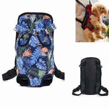 

Backpack Sling Holder Mesh Outdoor 2019 Spring/Autumn Cat Puppy Dog Travel Supplies Pet Dog Carrier Front Chest Backpack Holes