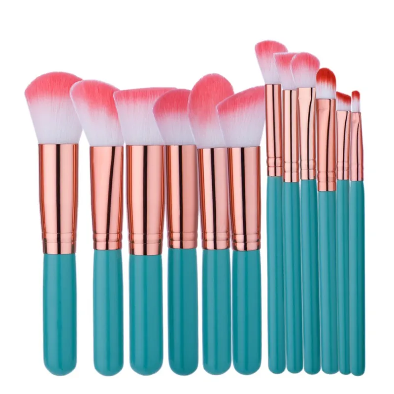 

2017 Popular Fantasy Foundation Powder Blush Eyeshadow Brushes Makeup Brush Set Include 12PCS M3
