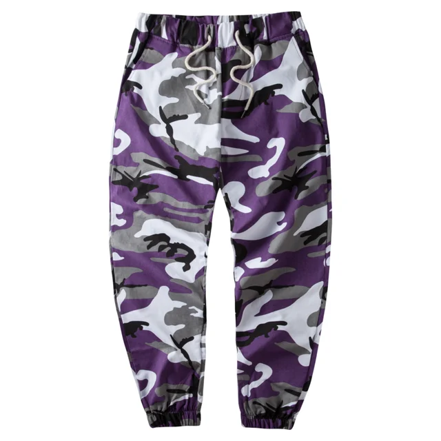 US $10.49 Camouflage Military Pants Cargo Pants Men Hip hop Skateboard Bib Overall Pants Ins Network With Bdu