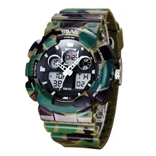 Мужские Водонепроницаемые Военные Спортивные Часы светодиодный цифровые электронные часы наручные часы Relogio Masculino
