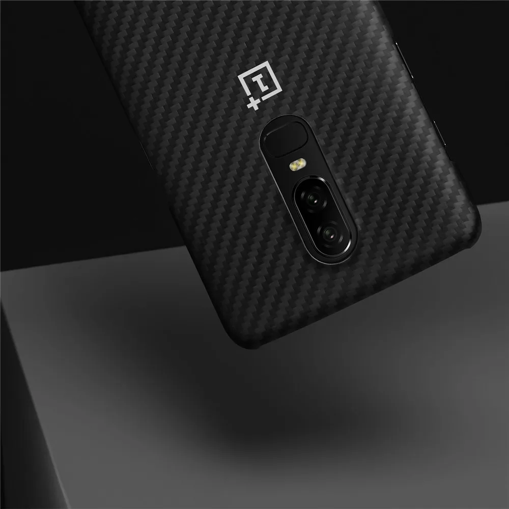 Чехол из арамидных волокон силиконовый песчаник для Oneplus 6 Официальный защитный чехол для телефона бампер