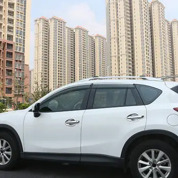 

Window Visor Vent Shades Sun Rain Guard 4pcs For Mazda CX-5 2012 - 2016