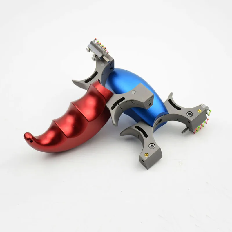 

Slingshot Hunting Titanium Alloy Catapult with Rubber Band High-end Outdoor Shooting slingshots for Hunting New 2018