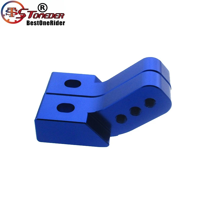 STONEDER Aluminum CNC Ajustable FootPeg Extender Riser Bracket For Pit Dirt Bike Motard