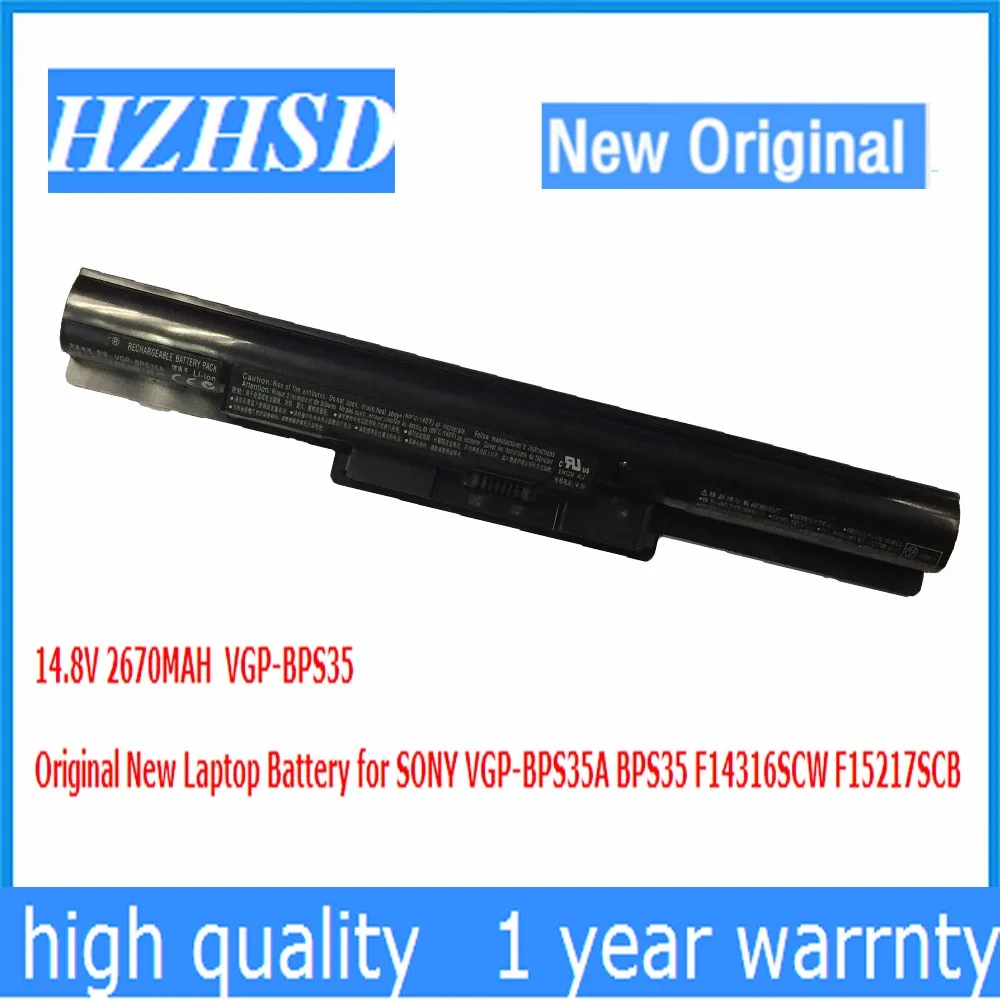 14 8 V 2670MAH VGP-BPS35 Оригинальный Новый аккумулятор для ноутбука SONY VGP-BPS35A BPS35 F14316SCW F15217SCB
