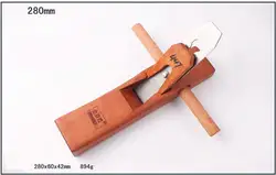 280 мм/11 дюймов в длину кулак класса розового дерева и лезвием Деревообработка самолет плоскость плотника ручной инструмент дерево самолет