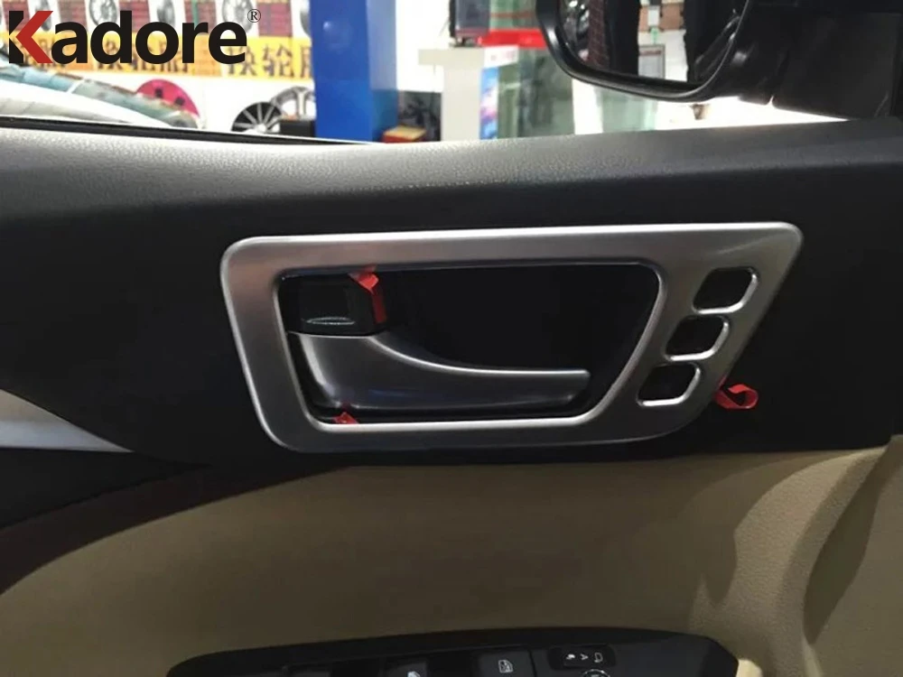 Матовая дверная ручка для Toyota Highlander 2015 2017 2018 2019|handle cover|cover handlechrome car styling |