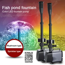 LED fountain pump flashing light 40W/45W/75W/85W/100W submersible water pump fountain maker garden pool fish pond fountain pump LED fountain pump flashing light 40W/45W/75W/85W/100W submersible water pump fountain maker garden pool fish pond fountain pump