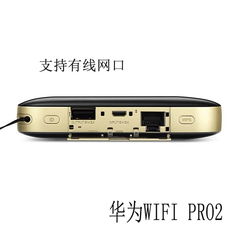 US $140.00 E5885Ls93a cat6 mobile WIFI PRO2 with 6400mah battery and one RJ45 LAN Ethernet port