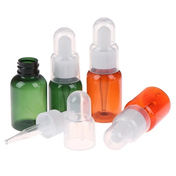 

1PCS 25/35ML Tea Tree Oil Essential Aromatherapy Perfume Container Liquid Pipette Bottle PET Bottle Refillable