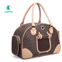 PUPISHE маленькая сумка-переноска из искусственной кожи для кошек и собак, переносная сумка для путешествий, складная сумка для покупок, переносная сумка для собак