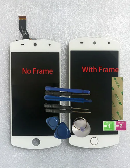 

RYKKZ For koobee A6 LCD Display With Touch Screen Digitizer Assembly Replacement With Tools+3M Sticker