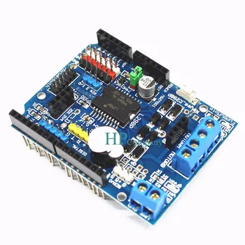 

20PCS L298P PWM Speed Controller Dual High-Power H-bridge Driver ,Bluetooth Interface, L298P Motor Shield Board for Arduino