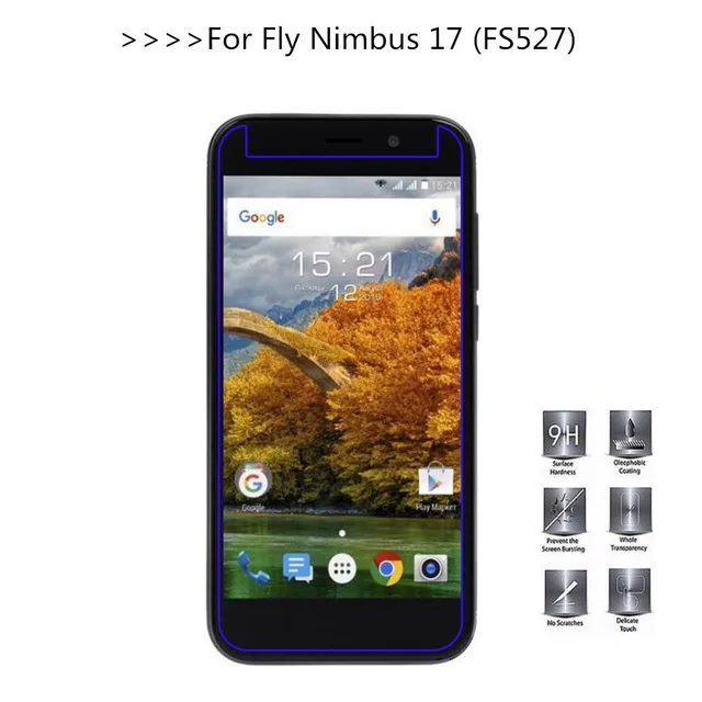 

2.5D 0.26mm 9H Premium Tempered Glass for Fly Nimbus 17 FS527 Screen Protector Toughened Protective Film for Fly Nimbus 17 FS527