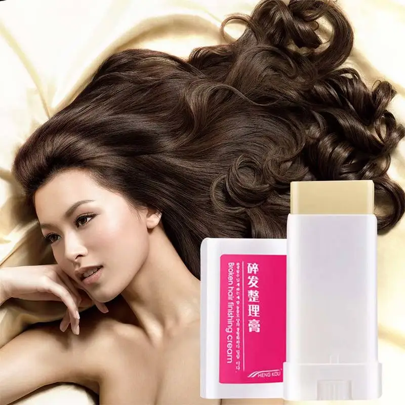 

Easy To Carry Practical Women Small Broken Hair Finishing Cream Portable Refreshing Styling Fix Wax Stick Long Lasting TSLm1