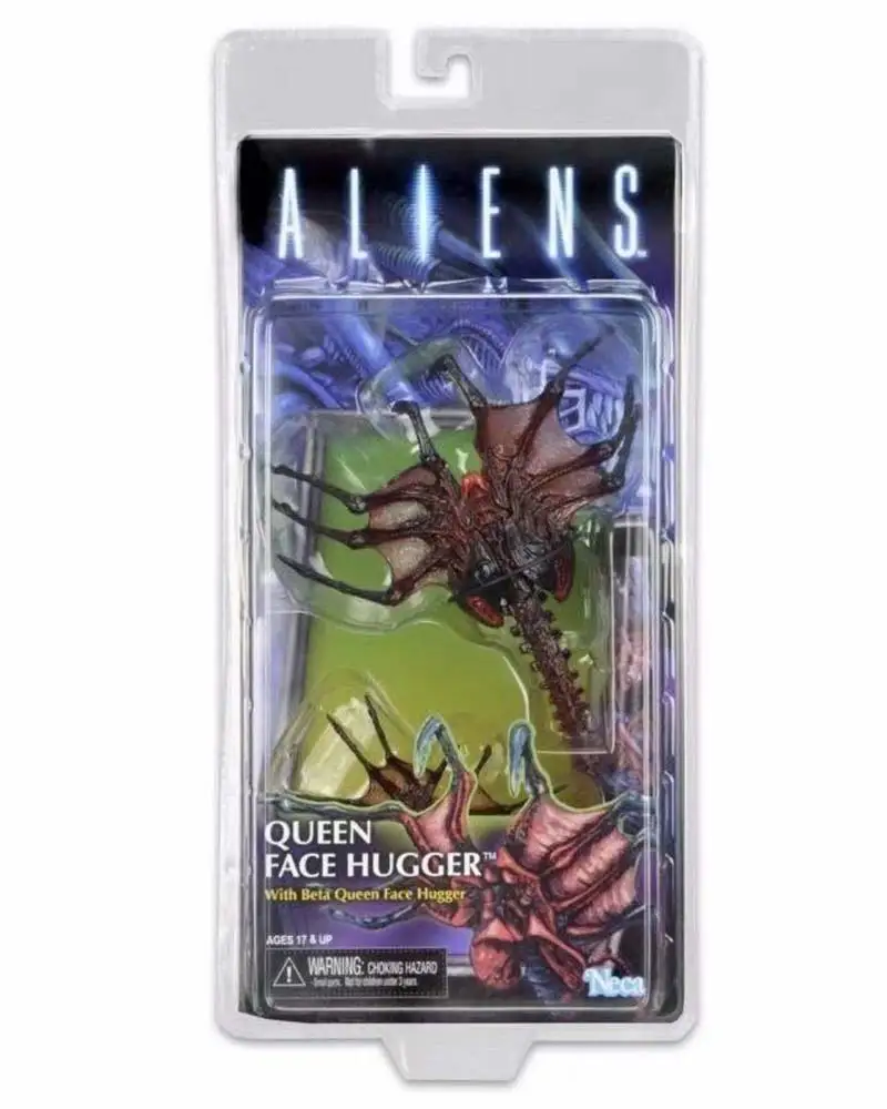 AVP Aliens vs Predater ФИГУРКА СЕРИИ queen Face Hugger Mantis Gorilla Alien ПВХ Фигурки Модель игрушки подарок - Цвет: Queen Face Hugger