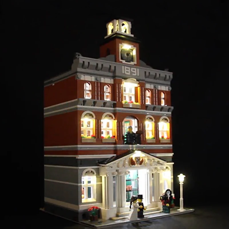 Набор со светодиодсветильник кой для конструктора Lego 10224 город-создатель