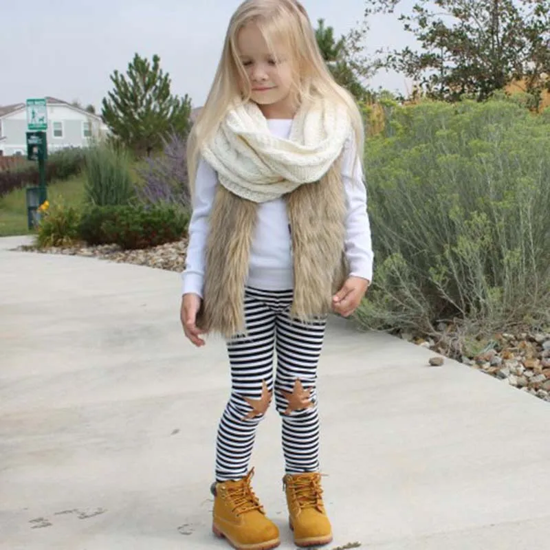 

JXYSY kids clothes winter girls vest coat fashion autumn new kids fur vest sleeveless jacket for girls warm children's jackets