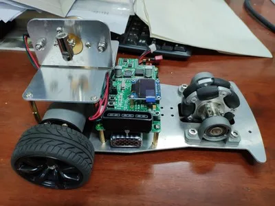Автомобиль перевернутый маятник Баланс Бар Тележка PID первый заказ