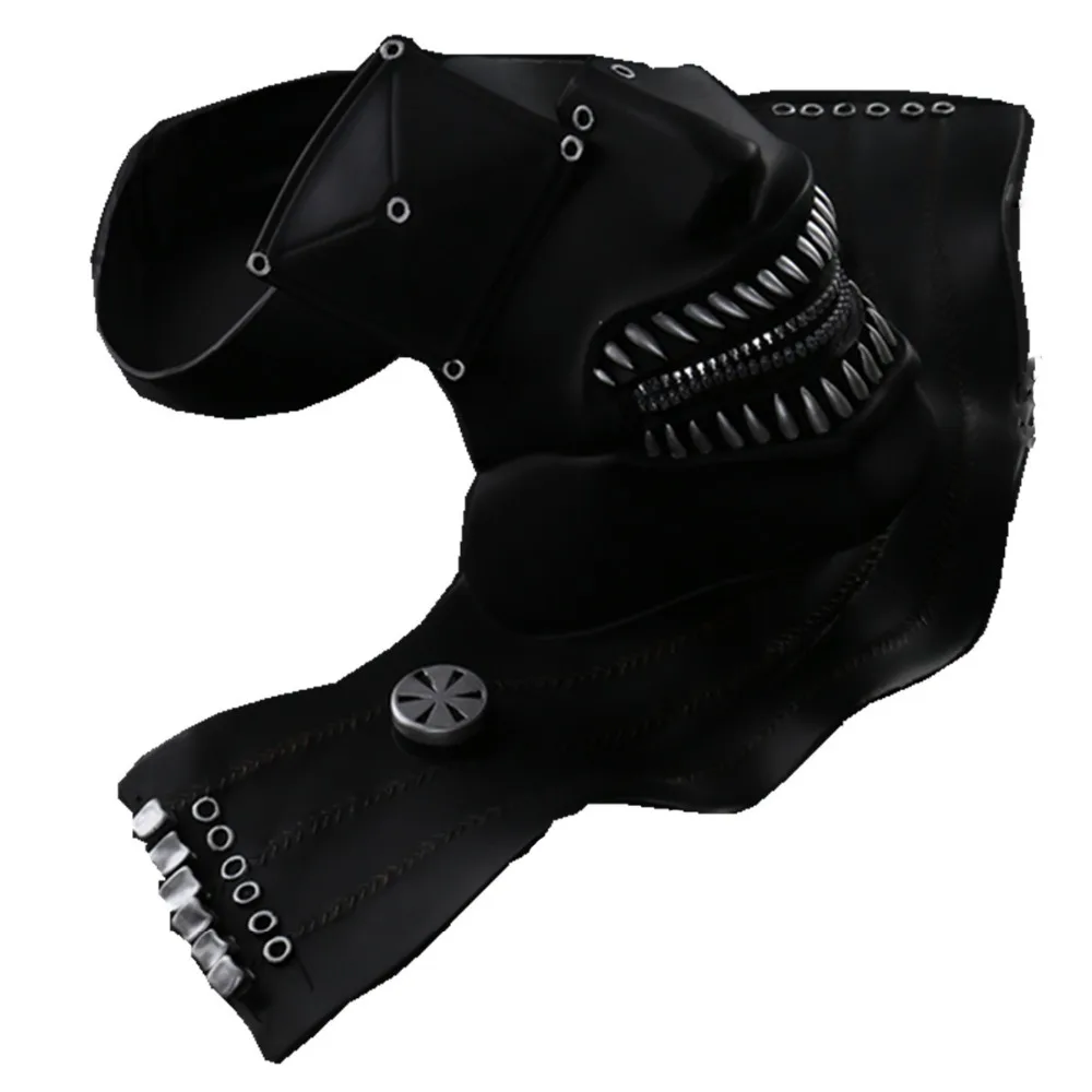 Tokyo Ghoul Movie Kaneki Ken Mask: Adjustable Zipper, 3D Helmet Japan Anime Cosplay Mask image 3