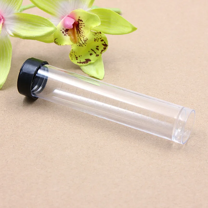 

5Pcs/Pack Spiral test tube Travel Vacations pills Jewelry Electronic materials and accessories Storage Box Size/106x20.5MM