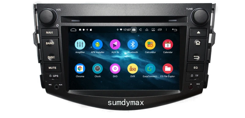 Discount 7" octa core android 9.0 car multimedia player for toyota rav4 rav 4 2006-2011 with gps navigaiton audio stereo autoradio 6