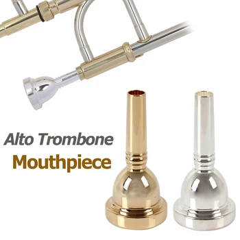 

6.5AL Alto Trombone Mouthpiece Musical Instruments Parts Accessories Silver / Gold Optional
