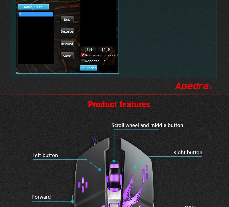 Трехцветная игровая клавиатура с подсветкой Teclado, полностью n-клавишная, USB, Игровая клавиатура для ПК, ноутбука, компьютера с русской наклейкой