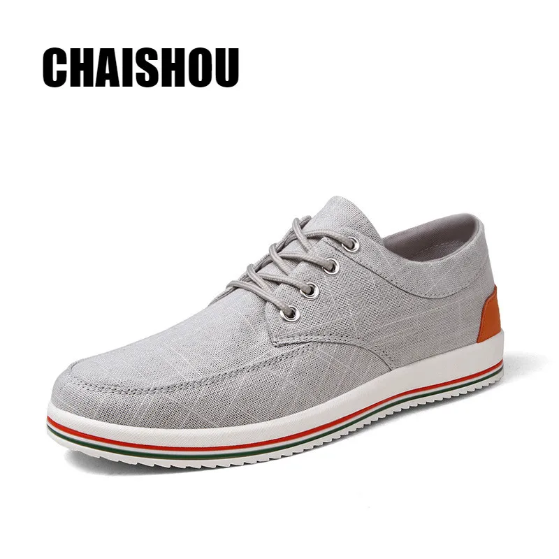 Men Casual Shoes 2019 Canvas Shoes Men Breathable Casual Canvas Men Shoes Walking Men Shoes Chaussure zapatillas hombre CS-537