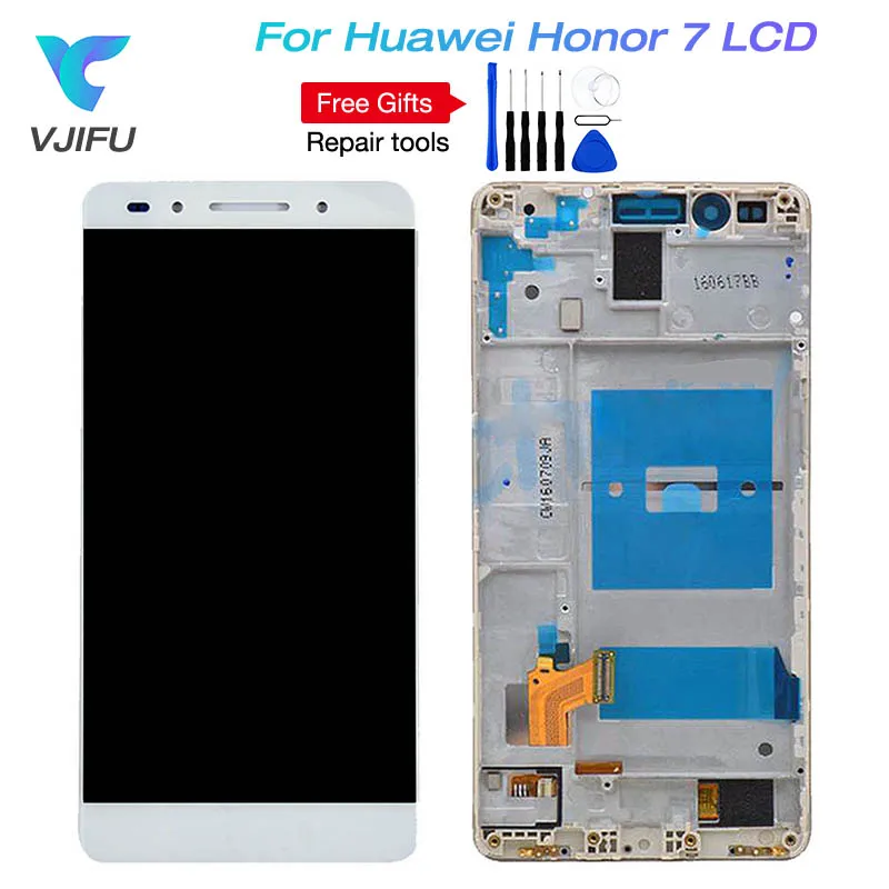 

For Huawei Honor 7 LCD Display Touch Screen Digitizer Assembly Replacement With Frame 5.2" For HuaweI Honor 7 Tested working