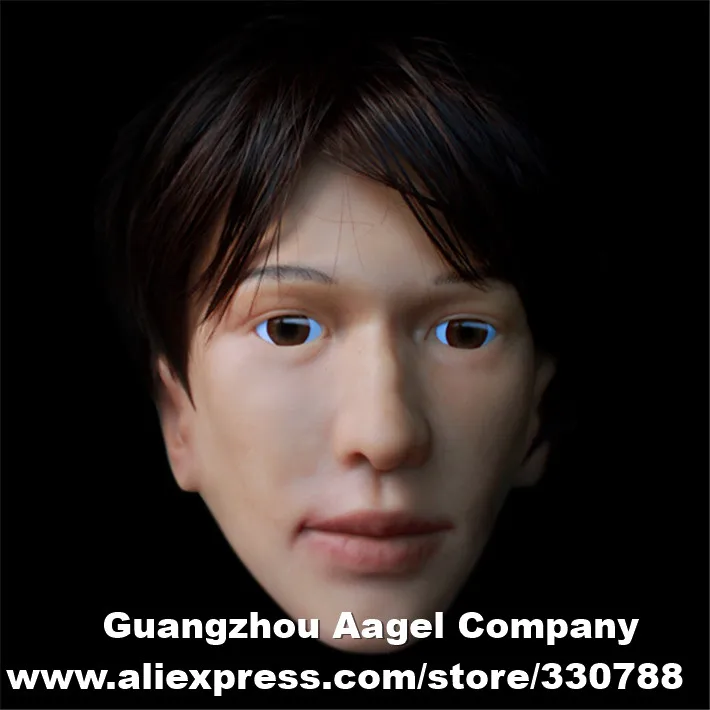 

[SH-23] Top quality silicone face mask, cosplay party masks, halloween mask